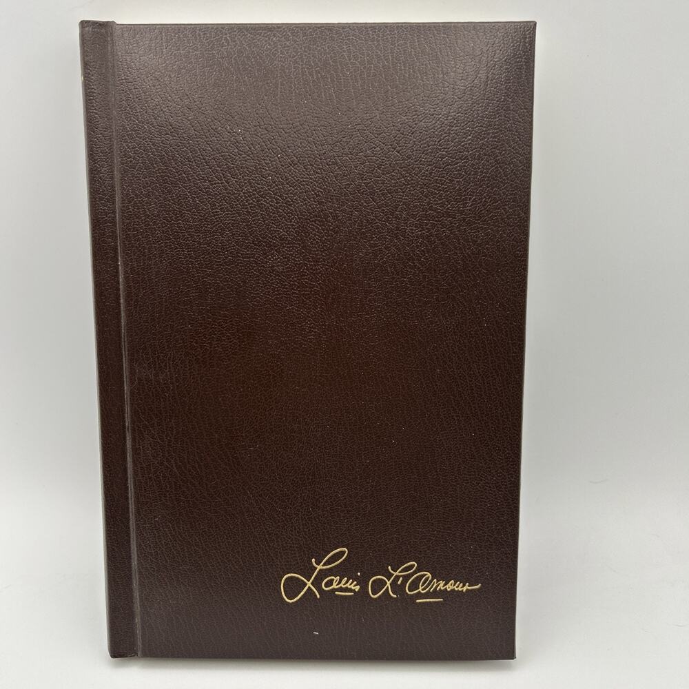 THE EMPTY LAND Louis L'Amour Leatherette Collection 1985 Western Like New